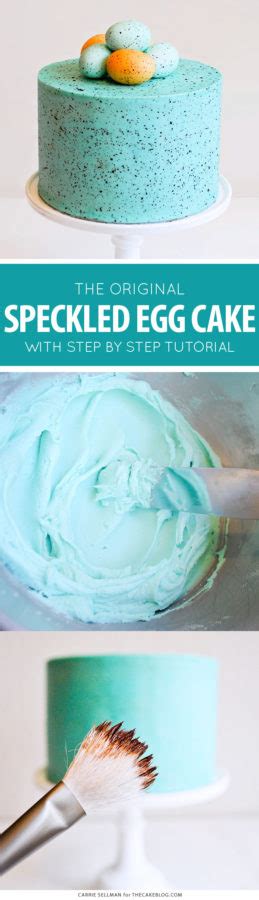 Speckled Egg Cake The Cake Blog
