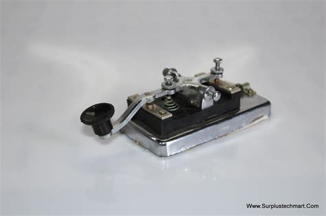 Vintage Chinese Military Morse Code Telegraph Key Ebay