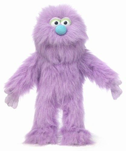 Silly Puppets Monster Purple 14 Inch Glove Puppet Monster Puppet