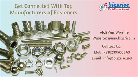 Best Fasteners Nuts Bolts Manufacturer Supplier Ludhiana Bizzrise