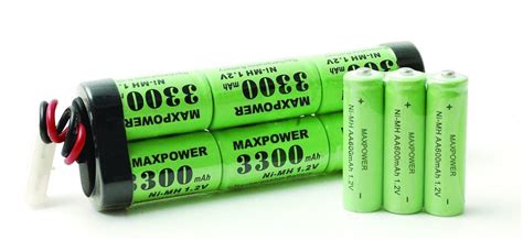 SC 3300mAh 7.2 โวลต์ Nimh Battery Packs 10 C สำหรับงานอดิเรก R / C UL CE