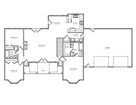 22 Ranch House Plans With Split Bedrooms Is Mix Of Brilliant Thought