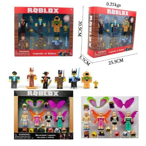 6pcs Set Roblox Figure 2018 8cm Pvc Game Figuras Roblox Toys Action Figure For Roblox Game In