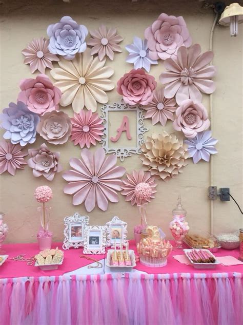 10 Mejor Para Decoracion Con Flores De Papel Y Globos Alyshia