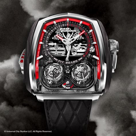 See Jacob And Cos Limited Fast And Furious Twin Turbo Watch