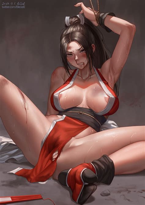 Shiranui Mai The King Of Fighters And 1 More Drawn By Ellecieleud