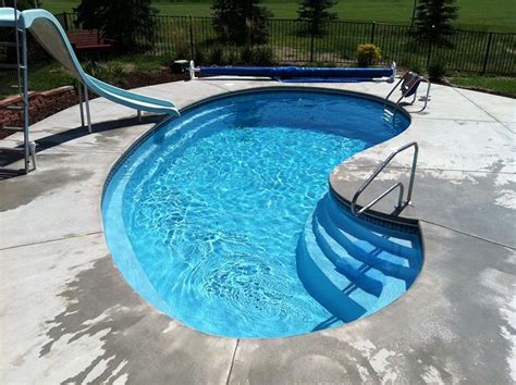Let us design your pool and backyard with you. Details about In-Ground Swimming Pool - Leading Edge - Crystal Bay - Do It Yourself Package ...