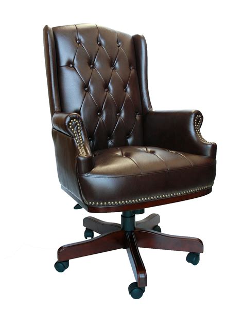 Buy Luxury Managers Directors Chesterfield Antique Captain Style