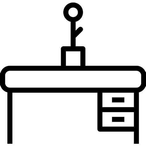 Desk Table Vector Svg Icon Svg Repo