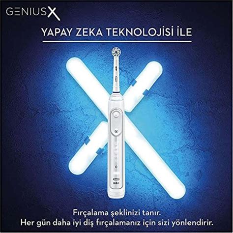 Oral B Genius x Yapay Zeka Destekli Şarj Edilebilir Diş Fiyatı