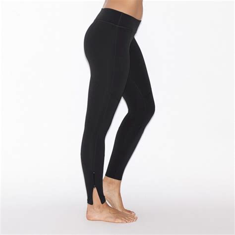 Beyond Yoga Starstruck Zip Long Legging Yoga Pants Size Small Black