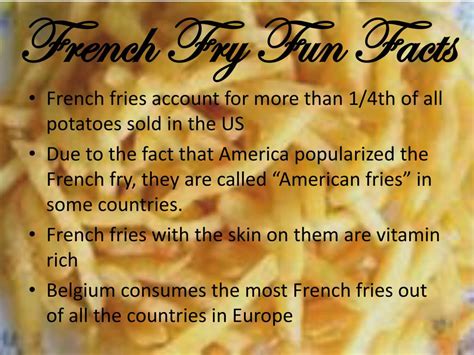 Ppt French Fries Powerpoint Presentation Free Download Id2927669