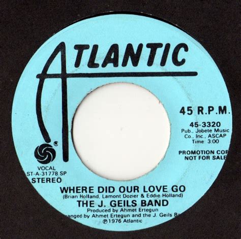 The J Geils Band Where Did Our Love Go 1976 Vinyl Discogs