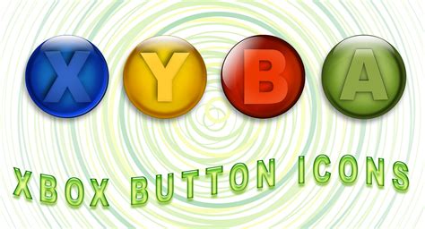 Xbox 360 Buttons Icons By Retoucher07030 On Deviantart