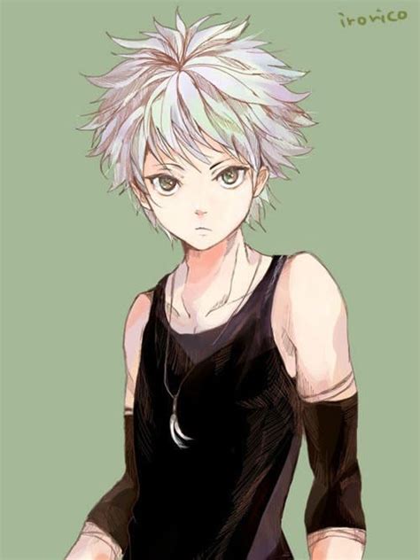 This is guide and a reference for drawing different styles of male anime and manga eyes. I would've loved it even more if he's eyes were blue. | Hunter anime, Anime, Killua
