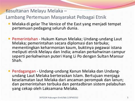 Agama islam menjadi agama rasmi di indonesia dan brunei malah terdapat golongan. Bab 2 potret hubungan etnik