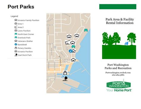 Port Washington Parks And Recreation Department Park Rental Information