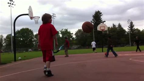 Two Kids Playing Basketball Youtube