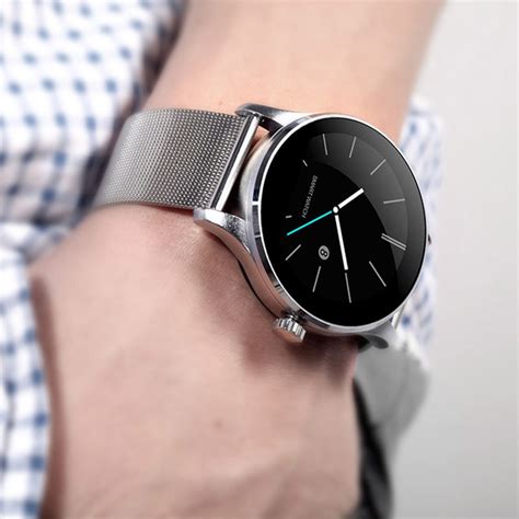 Hot Bluetooth Smart Watches Clock Classic Health Metal Smartwatch With