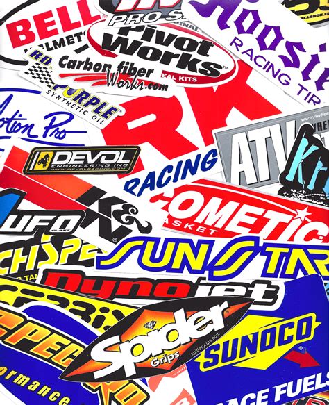 All dirt digits vinyl numbers are guaranteed to we have graphics and decals for all kinds of motorcycles, including heavy cruisers, sport bikes. Grab Bag 25+ Racing Decal Motorcycle Powersports ...