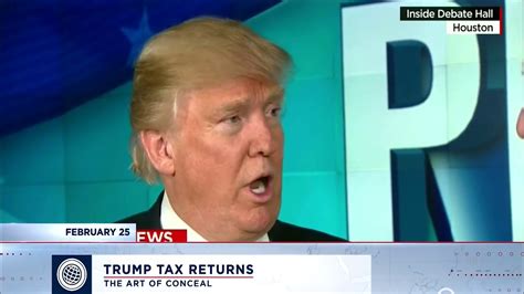 I Want To See Trumps Tax Returns Youtube