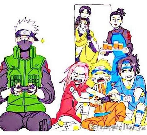 Naruto Funny Team 7 Anime Naruto Naruto Teams Anime