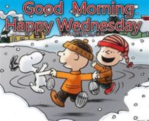 Pin By Maggy Manzullo On Snoopy Peanuts Gang Good Morning Wednesday
