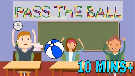 Pass The Ball Game English Classroom Games Youtube