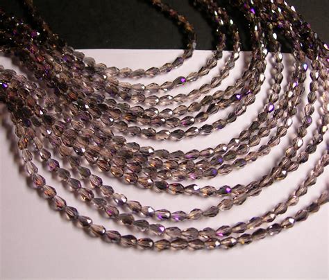 Faceted Teardrop Crystal Beads Pcs Mm X Mm Sparkle Mystic