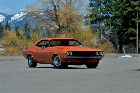 1970 Dodge 426 Hemi Challenger Rt Orange Usa 4288x2848 06
