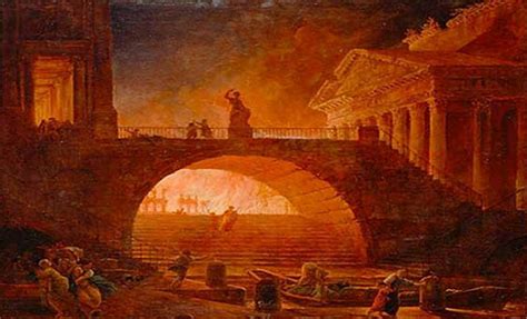 On This Day In History Great Fire Of Rome Recorded On July 18 64 Ad Ancient Pages