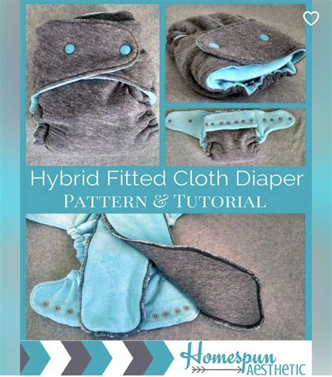 Hybrid Fitted Cloth Diaper Tutorial Roseembroideredoldskoolvans
