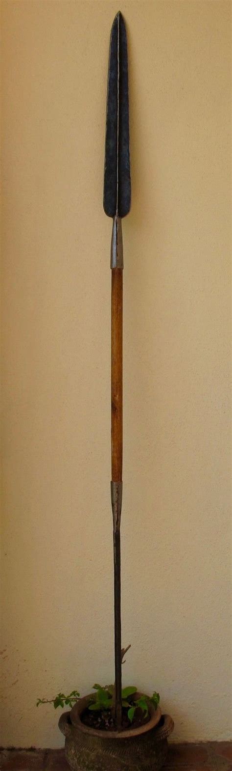 African Lion Hunting Spear Maasai Masai Tribe Ebay Hunting Spear