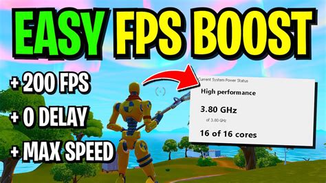 How To Boost Fps Fortnite 🔧 Max Fps Guide And Fix Fps Drops Youtube