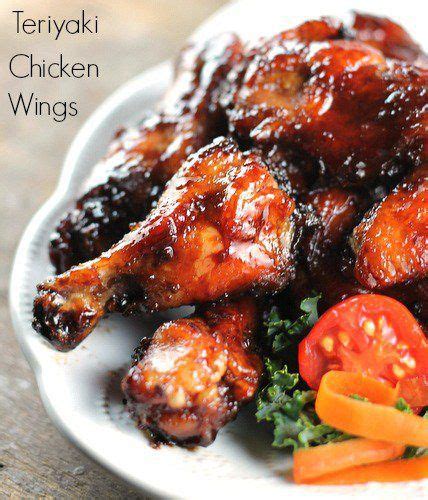 An easy teriyaki marinade for baked chicken wings gets its sweet tropical tang from pineapple juice. Teriyaki Chicken Wings Great Football food! | Appetizer recipes, Teriyaki chicken wings ...