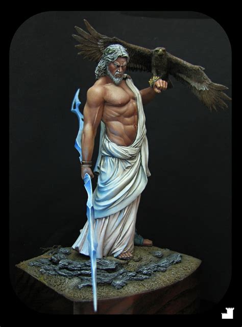 'manolas, the greek god in rome. Zeus, God of Gods by ZabaLukas, "ZabaArt" · Putty&Paint