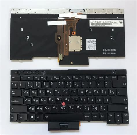 New Genuine Russian Keyboard For Lenovo Thinkpad T430 T530 X230 W530