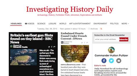 Investigating History Daily Videos Dailymotion