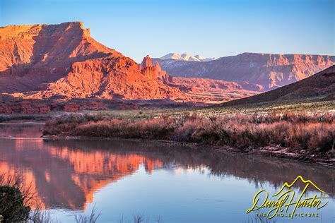 Desert Reflections In The Colorado River The Hole Picture Daryl L