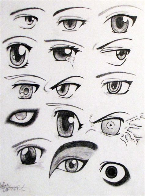 How To Draw A Anime Eye