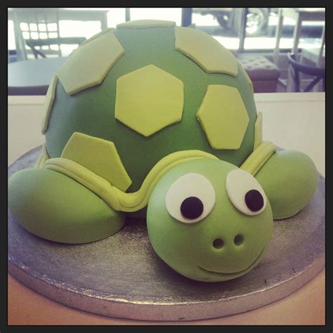 Easy Turtle Birthday Cake Golddesignbuild