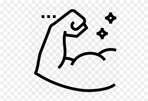 Arm Muscle Strength Training Workout Icon Muscle Arm Png