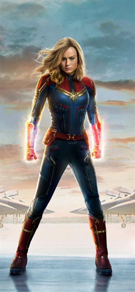 1242x2688 Resolution Captain Marvel 2019 Movie Official Poster Iphone