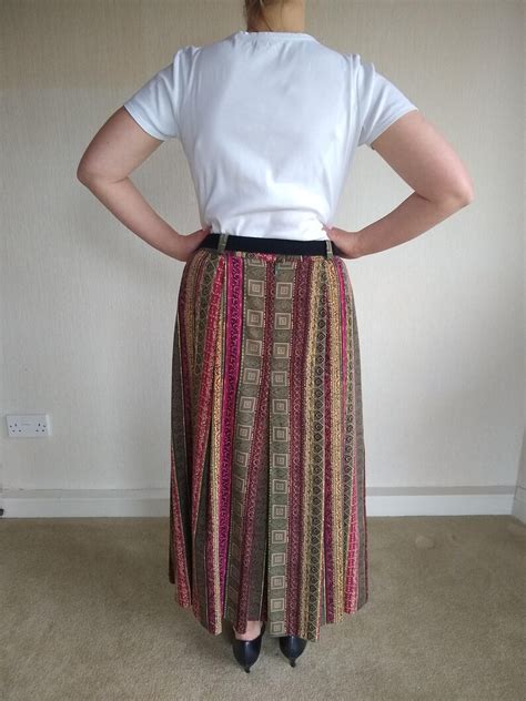 Vintage Midi Skirt Etsy
