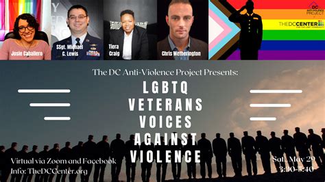 lgbtq military veterans open mic the dc center for the lgbt community
