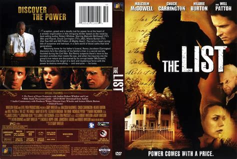 Watch movies online with movies anywhere. The List 2008 - Movie DVD Scanned Covers - The List :: DVD ...