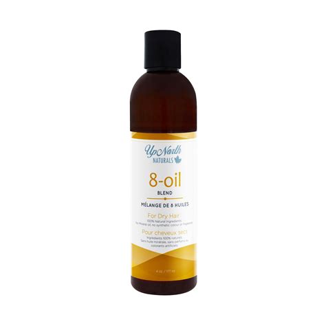 8 Oil Pre Shampoo Oil And Styling Oil Up North Naturals Canada