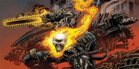 Review Ghost Rider 2099 1 Stalls On The First Ride Monkeys Fighting