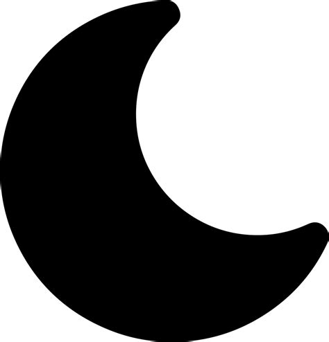 Moon Shape Svg Png Icon Free Download 6816 Onlinewebfontscom