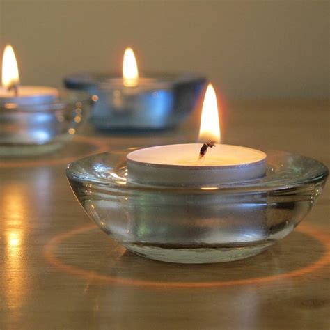 Natural Unscented Tea Light Candles By Lovely Soap Company